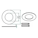 Brumberg Adapter, wit