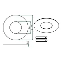 Brumberg Adapter, zwart
