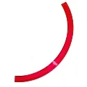Decoratief element SUNNY MINI / 33CM set van 3, rood