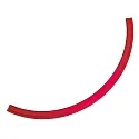 Gebruik SUNNY MAXI / 55CM set van 4, rood