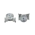 Magneethouder LINEO LED T5/T8 60CM REPLACEMENT mechanisch, met Afstandhouder, rvs