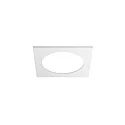 ring MUNA MICRO square, white matt
