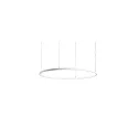 pendant luminaire ANDROS IN Ø 120CM DALI controllable IP20, powder coated, white matt dimmable