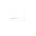 pendant luminaire ANDROS IN Ø 180CM DALI controllable IP20, powder coated, white matt dimmable