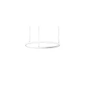 pendant luminaire ANDROS OUT Ø 80CM Matter controllable IP20, powder coated, white matt dimmable
