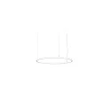 pendant luminaire ANDROS IN/OUT Ø 800CM Matter controllable IP20, powder coated, white matt dimmable