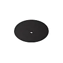 akoestisch element SILENTIUM (SMOOTH) 59.5CM rond, symmetrisch, zwart