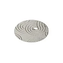 akoestisch element SILENTIUM (STRUCTURE) 89.5CM rond, asymmetrisch, beige
