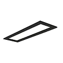 akoestisch element SILENTIUM LONG 167x47CM hoekig, zwart