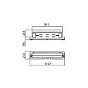 Brumberg 3-fase lengteconnector