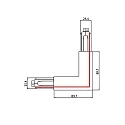 Brumberg 3-fase hoekconnector