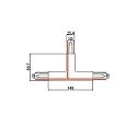 Brumberg 3-phase T-connector