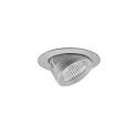 ceiling recessed luminaire ARTEMIS MINI round, direct IP20, silver dimmable