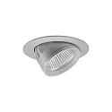 ceiling recessed luminaire ARTEMIS MAXI round, direct IP20, silver dimmable