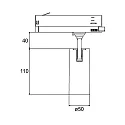 3-phase spot TRAXX MINI round, rotatable IP20