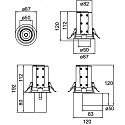 Spot TRAXX MICRO rond, draaibaar, roteerbaar, schakelbaar LED IP20