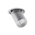 Spot TRAXX MIDI rond, draaibaar, roteerbaar, schakelbaar LED IP20, zilver 