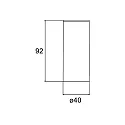 Downlight TRAXX MICRO rond, schakelbaar LED IP20