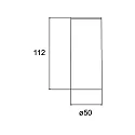 Downlight TRAXX MINI rond, schakelbaar LED IP20