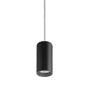 Pendelarmatuur TRAXX MICRO rond, schakelbaar LED IP20, zwart 