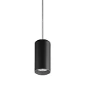Pendelarmatuur TRAXX MINI rond, schakelbaar LED IP20, zwart 