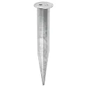 Grondspies STAND LUMINAIRE rond, mechanisch, rvs