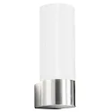 Wandarmatuur voor buitenshuis AQUA WALL cubusvorm E27 IP44, rvs geborsteld