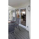 CMD Creative Metalldesign Wandarmatuur voor buitenshuis AQUA QUADRAT hoekig, gebogen E27 IP44, antraciet