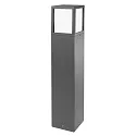 CMD Creative Metalldesign Staande armatuur voor buiten hoekig, 3-polig E27 IP54, antraciet