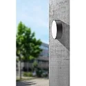 CMD Creative Metalldesign Wand- en plafondarmatuur groot, rond IP65, antraciet 