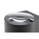 CMD Creative Metalldesign Wandarmatuur voor buitenshuis up down, met lensoptiek IP65, antraciet 