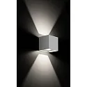 CMD Creative Metalldesign Outdoor LED wall luminaire, 2-side beam, adjustable beam angle, 12W 3000K