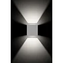 CMD Creative Metalldesign Outdoor LED wall luminaire, 2-side beam, adjustable beam angle, 12W 3000K