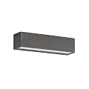 Wandarmatuur voor buitenshuis 25CM up down, lang IP65, antraciet