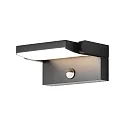 Wandarmatuur voor buitenshuis CCT Switch, kantelbaar, met bewegingsmelder IP54