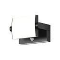 Wandarmatuur voor buitenshuis CCT Switch, kantelbaar, met bewegingsmelder IP54