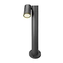 CMD Creative Metalldesign outdoor floor lamp 1 flame, cylindrical, tiltable GU10 IP65, anthracite