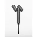 CMD Creative Metalldesign Buitenspot GU10 / REMOVABLE SPIKE 2-vlams, cilindrisch, met stekker, kantelbaar GU10 IP65, antraciet