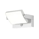 Wandarmatuur voor buitenshuis CCT Switch, kantelbaar, met bewegingsmelder IP54