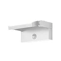 CMD Creative Metalldesign outdoor wall luminaire CCT Switch, tiltable, with motion detector IP54, white
