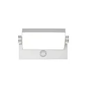 CMD Creative Metalldesign outdoor wall luminaire CCT Switch, tiltable, with motion detector IP54, white