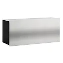 Krantenhouder 2_fach hoekig, straight, rvs