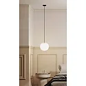 Casablanca Pendelarmatuur ACAI 26 1-vlams E27 IP20, mat, opaalwit dimbaar