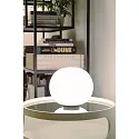 Casablanca Tafelarmatuur ACAI 26 met schakelaar E27 IP20, mat, opaalwit dimbaar