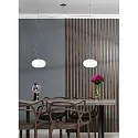 Casablanca Pendant luminaire AIH, 2x G9, IP20, white glossy