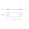 Casablanca Ceiling luminaire TET MULTI