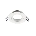ceiling recessed luminaire SAMSOLA round, swivelling GU10 / GU5.3, white matt dimmable