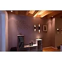 Deko-Light Wandarmatuur APODIS IP20, roségoud, zwart dimbaar