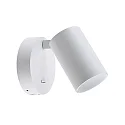 Deko-Light Leesarmatuur CAN TILT ROUND USB rond, met schakelaar, met USB-oplaadfunctie, cardanisch draaien GU10 IP20, wit 
