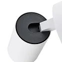 Deko-Light Leesarmatuur CAN TILT ROUND USB rond, met schakelaar, met USB-oplaadfunctie, cardanisch draaien GU10 IP20, wit 
